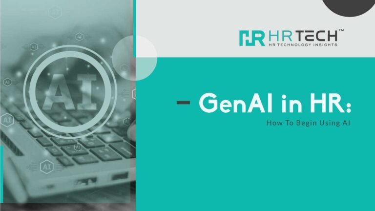 GenAI in HR How To Begin Using AI