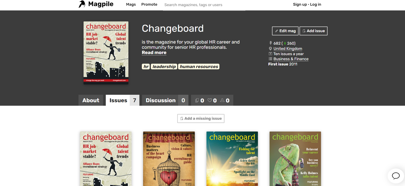 Changeboard