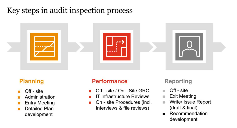 Audit inspection process